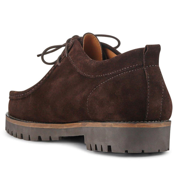 Jones Bootmaker Outlet Patchway Leather Moccasins - Dark Brown