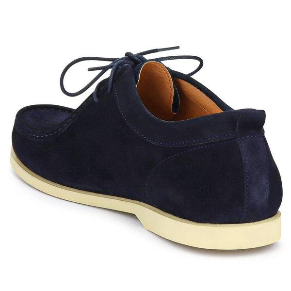 Jones Bootmaker Outlet Phenix Leather Moccasins - Navy