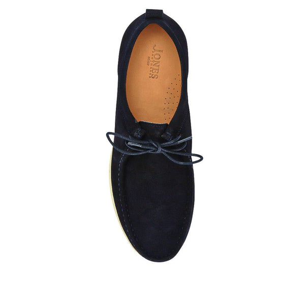 Jones Bootmaker Outlet Phenix Leather Moccasins - Navy