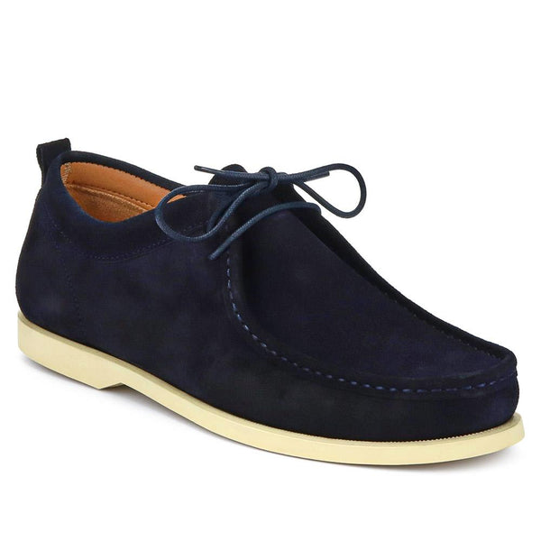 jones bootmaker Outlet Phenix Leather Moccasins - Navy