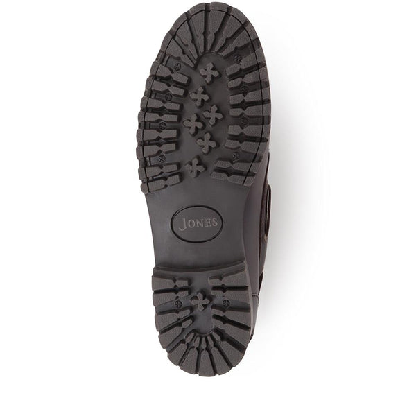 Jones Bootmaker Outlet Pickering2 Leather Boat Shoes - Dark Brown