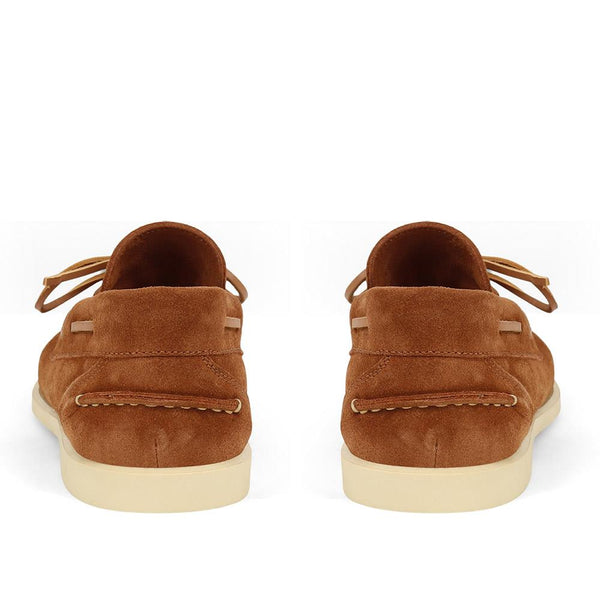 Jones Bootmaker Outlet Portsmouth Suede Moccasins - Tan Suede