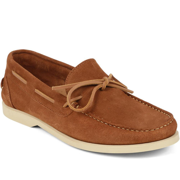 jones bootmaker Outlet Portsmouth Suede Moccasins - Tan Suede