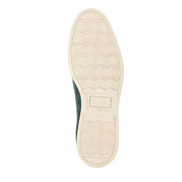 Jones Bootmaker Outlet Raiden Suede Loafers - Green Suede