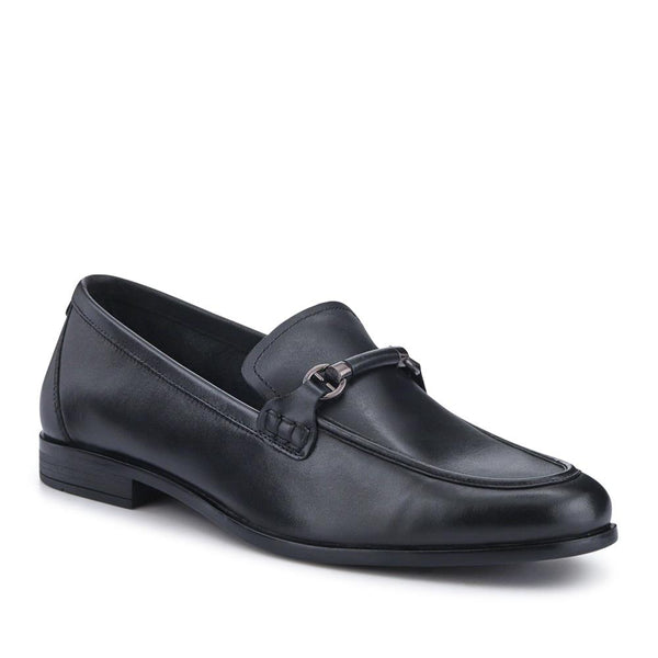 jones bootmaker Outlet Raul Smart Leather Loafers - Black