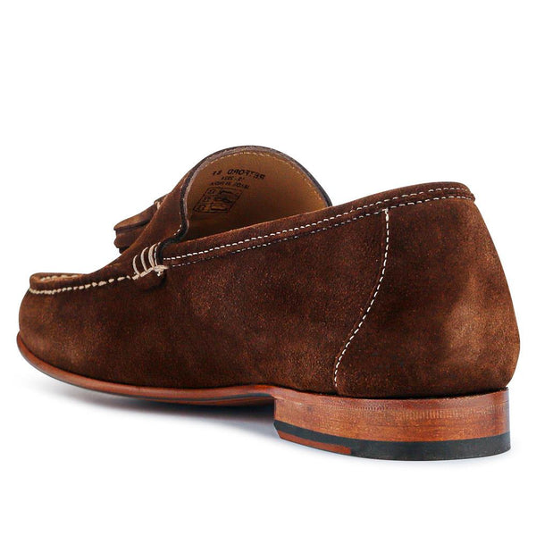Jones Bootmaker Outlet Retford Leather Loafers - Brown Suede