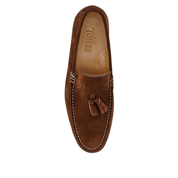 Jones Bootmaker Outlet Retford Leather Loafers - Brown Suede