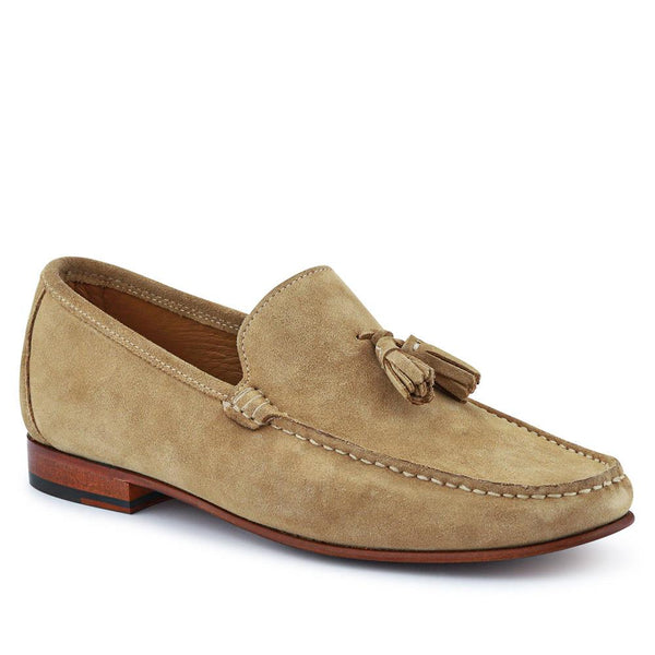 jones bootmaker Outlet Retford Leather Loafers - Sand Suede