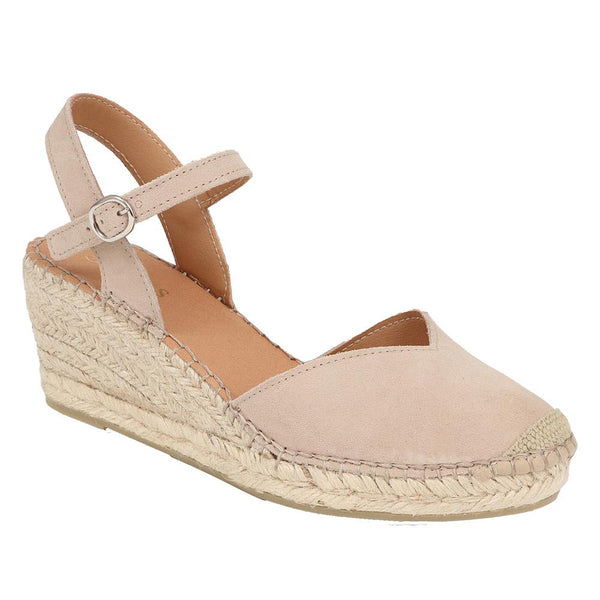 jones bootmaker Outlet Ria Leather Espadrilles - Taupe