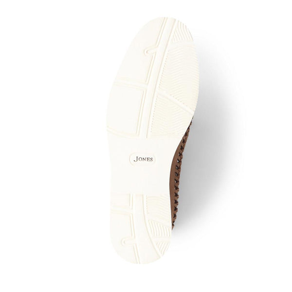 Jones Bootmaker Outlet Riptide Leather Moccasins - Tan Nubuck