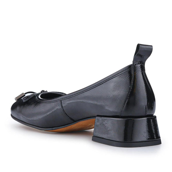 Jones Bootmaker Outlet Salvaza Leather Heeled Pumps - Black