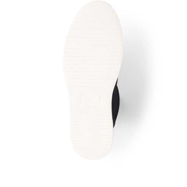 Jones Bootmaker Outlet Samuele Lace-Up Trainers - Black