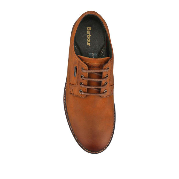 Jones Bootmaker Outlet Sandstone Leather Lace-Up Shoes - Cognac