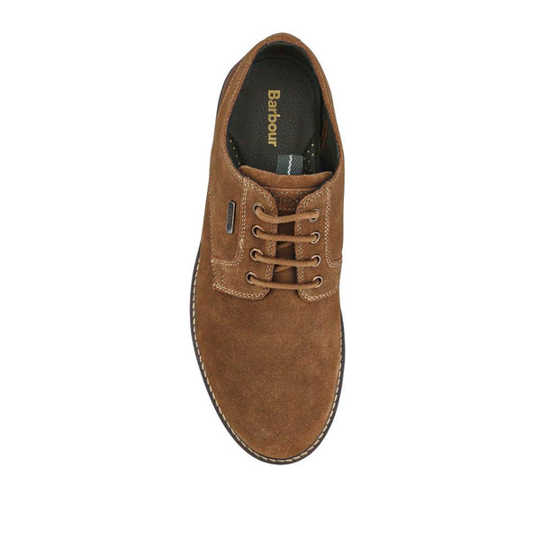Jones Bootmaker Outlet Sandstone Leather Lace-Up Shoes - Taupe Suede