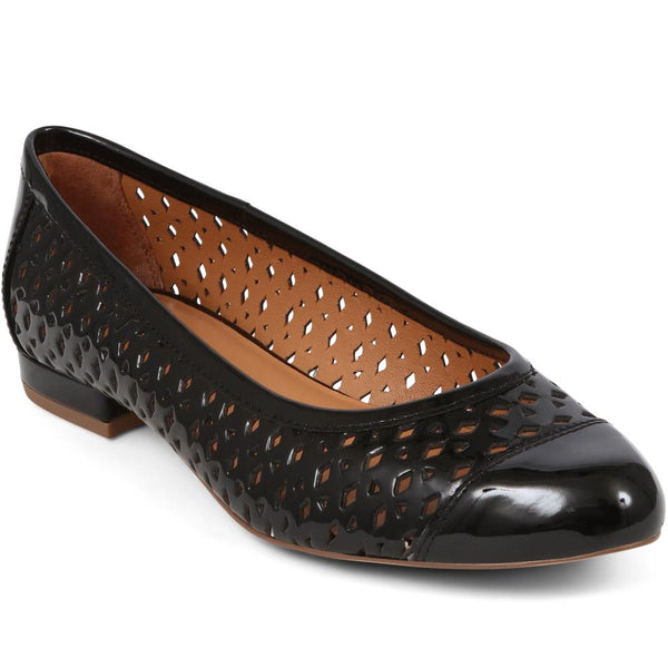 jones bootmaker Outlet Sassi Ballet Flats - Black Patent