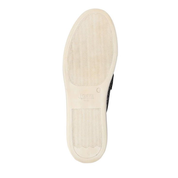 Jones Bootmaker Outlet Scottie Leather Trainers - Navy