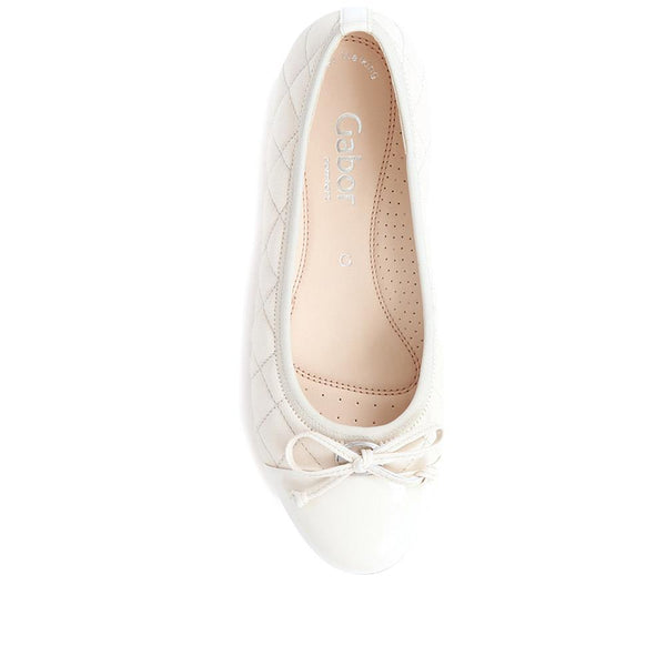 Jones Bootmaker Outlet Snowdrop Slip-on Ballet Pump - Nude