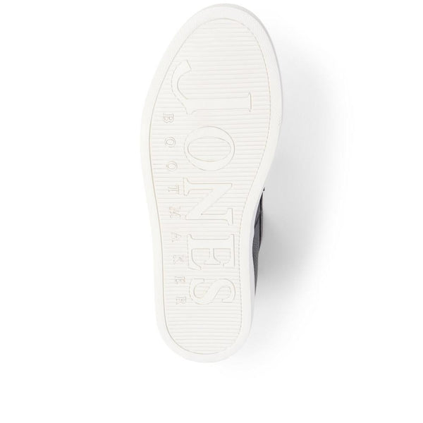 Jones Bootmaker Outlet Southampton Leather Trainers - Black