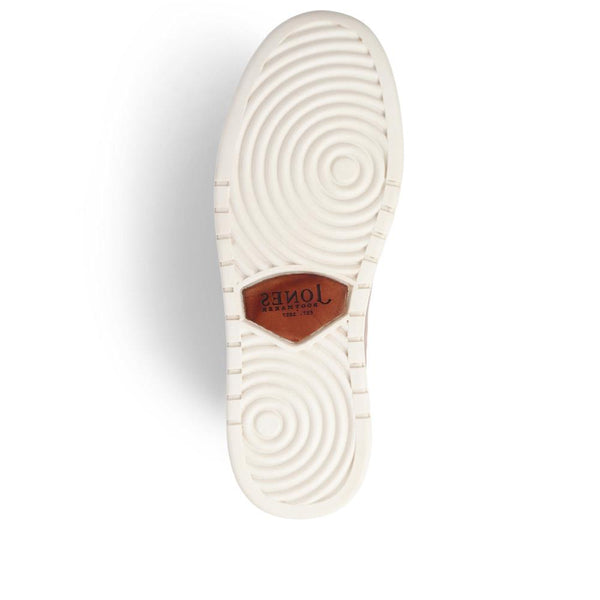 Jones Bootmaker Outlet Stan Lace-Up Trainers - Light Taupe