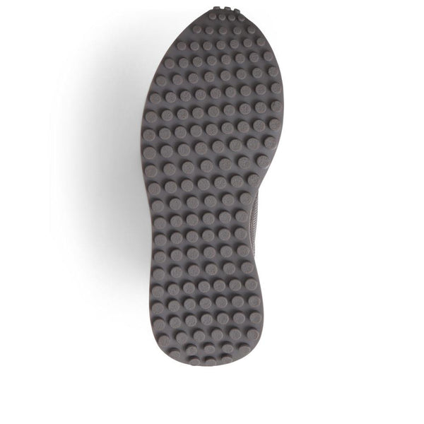 Jones Bootmaker Outlet Stansted Lace-Up Trainers - Grey