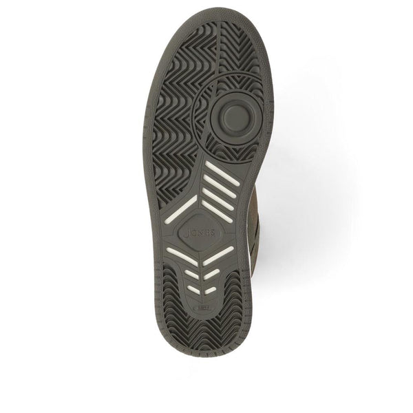 Jones Bootmaker Outlet Stortford Lace-Up Trainers - Khaki