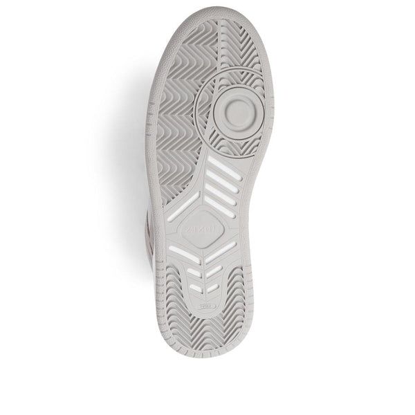 Jones Bootmaker Outlet Stortford Lace-Up Trainers - Light Grey