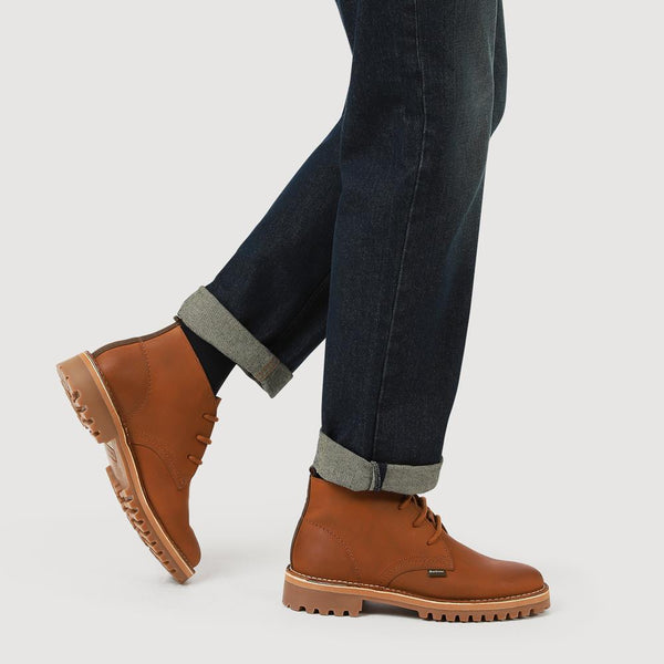 Jones Bootmaker Outlet Suede Lace-Up Ankle Boots - Cognac