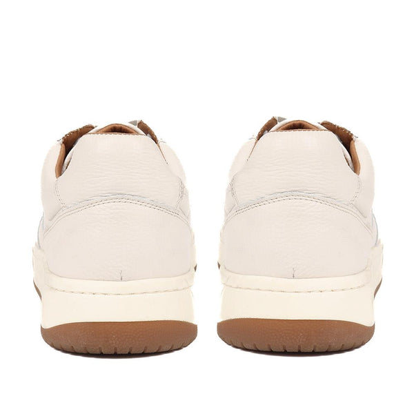 Jones Bootmaker Outlet Taipei Casual Leather Trainers - Off White