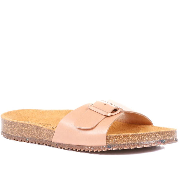 jones bootmaker Outlet Tandi Leather Mule Sandals - Sand