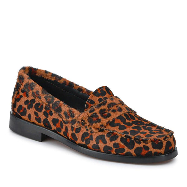 jones bootmaker Outlet Tanelle All-Leather Moccasins - Leopard