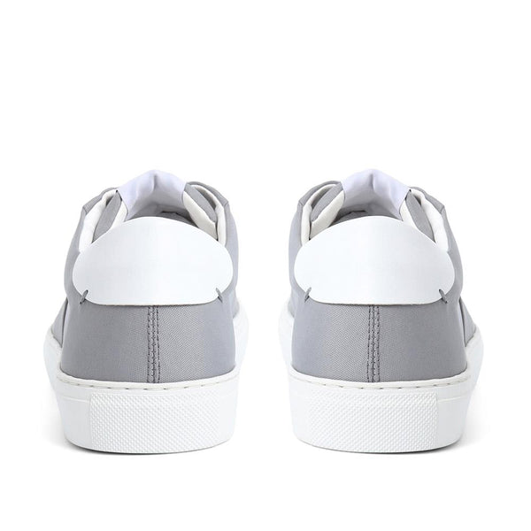 Jones Bootmaker Outlet Telford Recycled Polyester Trainers - Grey
