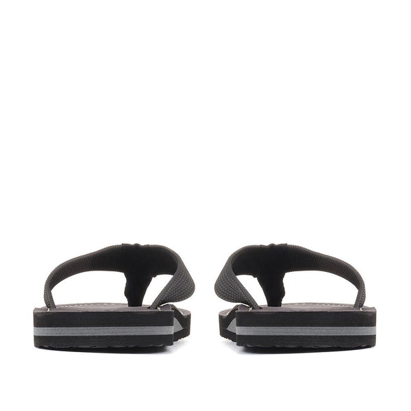 Jones Bootmaker Outlet Toeman Toe Post Sandals - Black