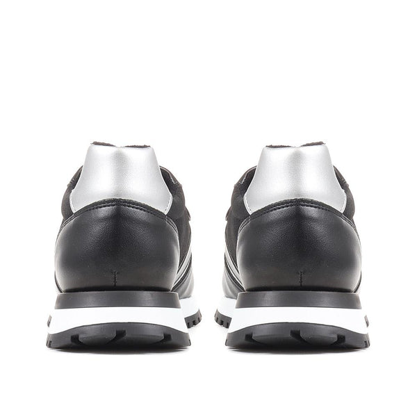 Jones Bootmaker Outlet Tristana Apple Leather Trainers - Black