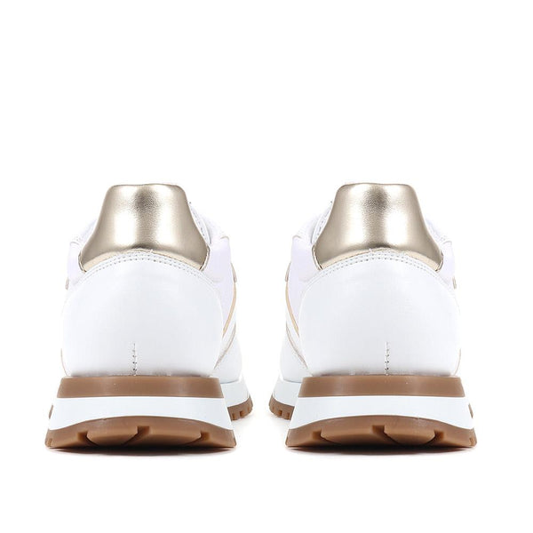 Jones Bootmaker Outlet Tristana Apple Leather Trainers - White