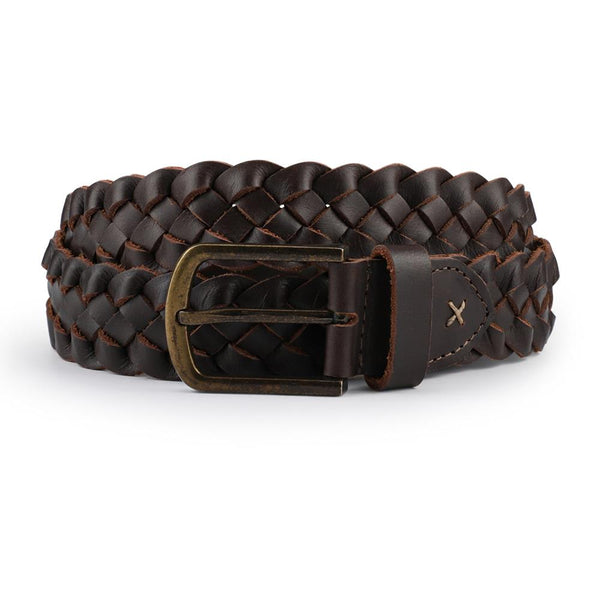 Jones Bootmaker Outlet Ulrich Leather Belt - Dark Brown