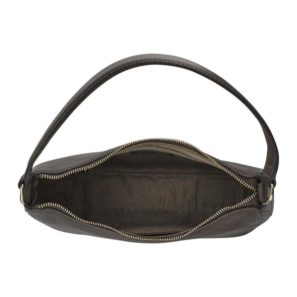 Jones Bootmaker Outlet Verbier Multi-Fasten Leather Shoulder Bag - Black