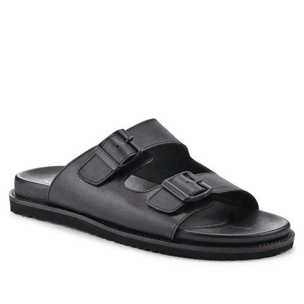 jones bootmaker Outlet Watton Leather Slip-On Mules - Black