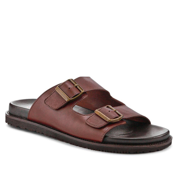 jones bootmaker Outlet Watton Leather Slip-On Mules - Dark Brown