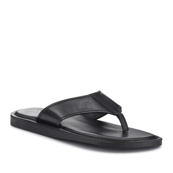 jones bootmaker Outlet Weybridge Leather Toe-Post Sandals - Black