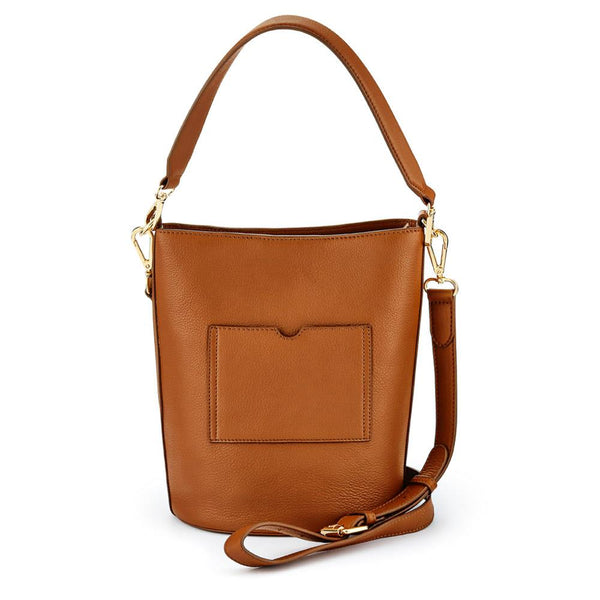 Jones Bootmaker Outlet Willowdale Leather Shoulder Bag - Tan