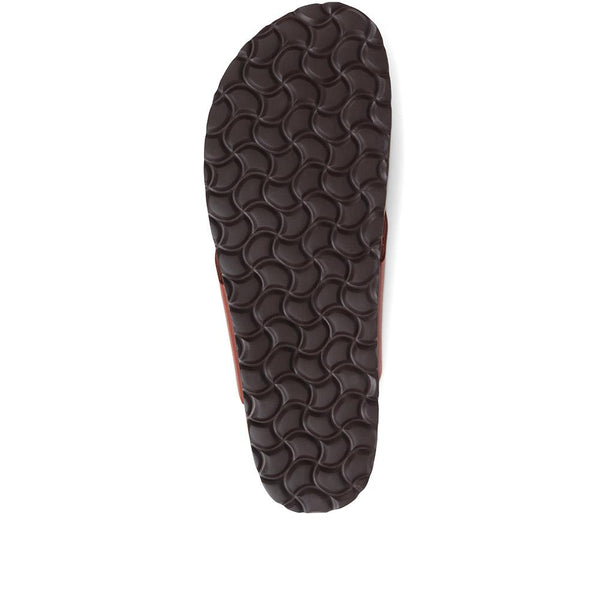 Jones Bootmaker Outlet Wood Lane Leather Toe Posts - Cognac