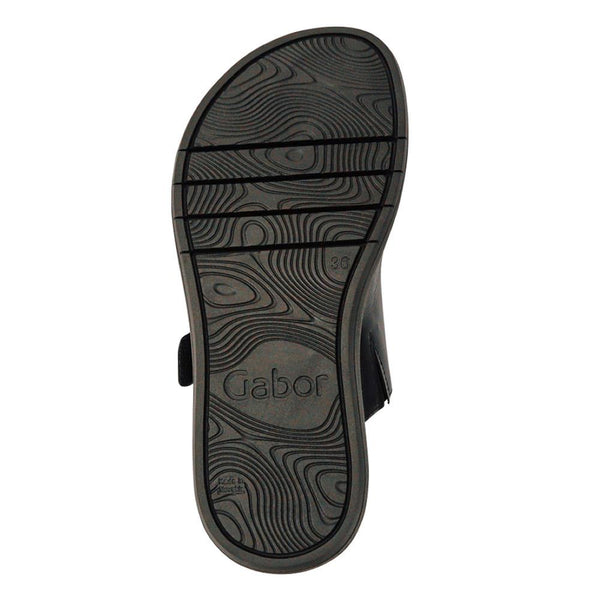 Jones Bootmaker Women's Abe Leather Dual-Strap Mules - Black