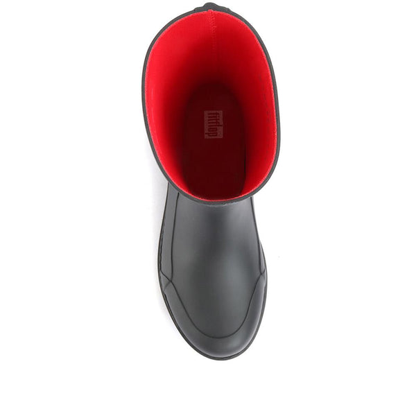 Jones Bootmaker Women's AH6 WonderWelly Short Wellington Boots - Black