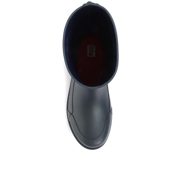 Jones Bootmaker Women's AH6 WonderWelly Short Wellington Boots - Navy