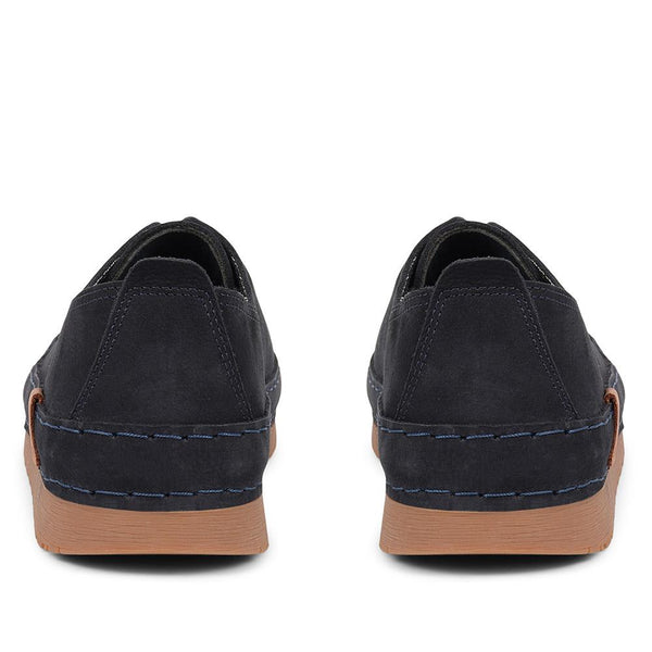 Jones Bootmaker Women's Amarilla Lace-Up Trainers - Navy