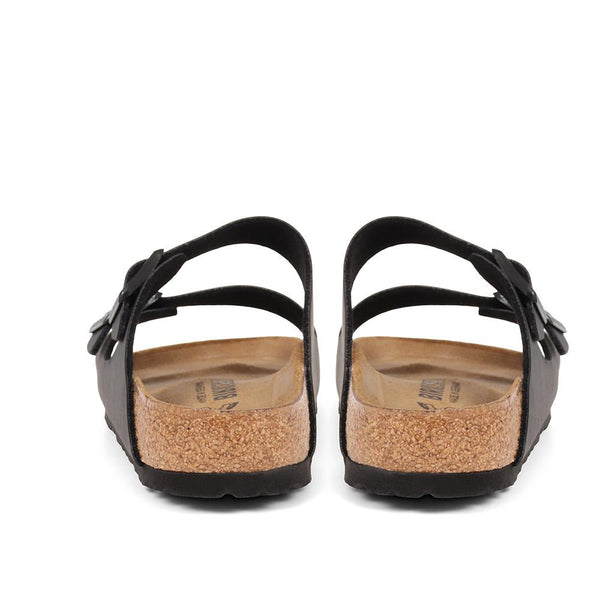 Jones Bootmaker Women's Arizona Dual Strap Sandals - Black