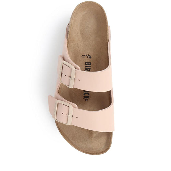 Jones Bootmaker Women's Arizona Dual Strap Sandals - Nude