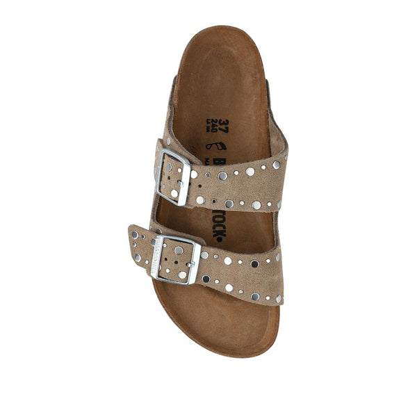 Jones Bootmaker Women's Arizona Soft Footbed Sandals - Taupe