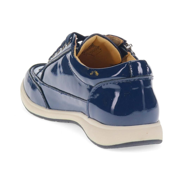 Jones Bootmaker Women's Audrie Chunky Trainers - Navy Patent