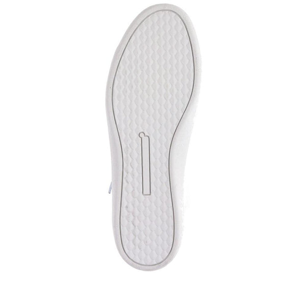 Jones Bootmaker Women's Bambi Leather Trainers - White